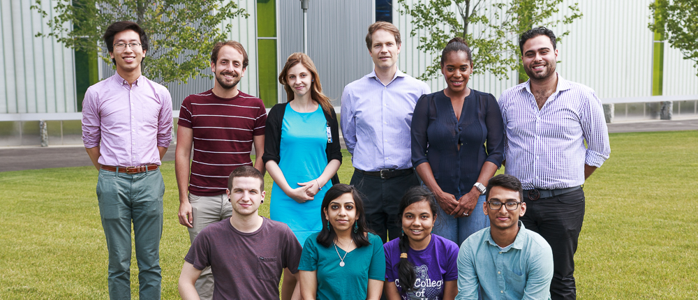 group photo of the Emerson Lab members